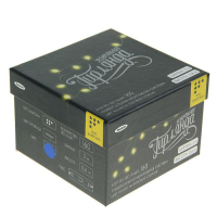 Гирлянда &laquo;Бахрома&raquo; 3 &times; 0.6 м, IP44, УМС, тёмная нить, 160 LED, свечение синее, 220 В