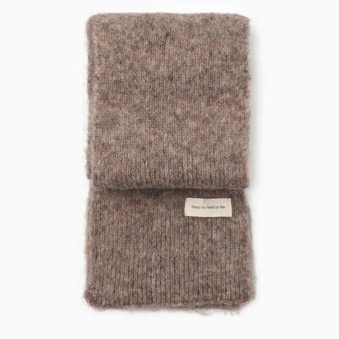 Шарф женский MIST, кофейный 16*160±5 см Шарф женский MIST, кофейный 16*160±5 см