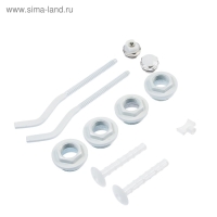 Комплект для подключения радиатора OTMO, 1 х 1/2", с двумя кронштейнами, в блистере Комплект для подключения радиатора OTMO, 1 х 1/2", с двумя кронштейнами, в блистере