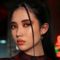 Серьги-кольца &laquo;Крестики&raquo; мини, d=1,3 см, цвет золото