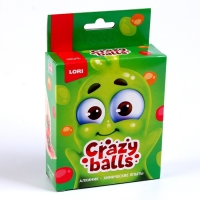 Химические опыты.Crazy Balls &laquo;Оранжевый, зелёный и сиреневый шарики&raquo;