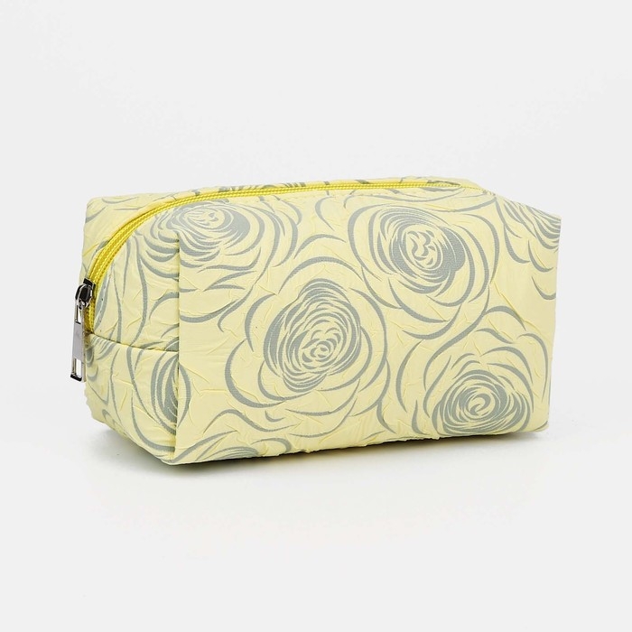 Набор косметичек 2 в 1 на молнии, цвет жёлтый Набор косметичек 2 в 1 на молнии, цвет жёлтый