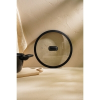 Крышка стеклянная SL Home, d=28 см, с силиконовым ободком Крышка стеклянная SL Home, d=28 см, с силиконовым ободком