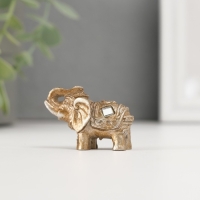 Сувенир полистоун "Слоник с цветочком на попоне" 3х4х1,5 см Сувенир полистоун "Слоник с цветочком на попоне" 3х4х1,5 см