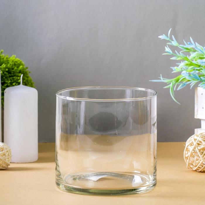 Ваза Ваза "Трубка" 10х10,7см, 0,7л