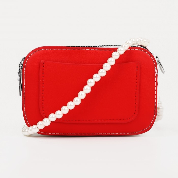 Сумка детская для девочки на молниях, цвет красный Сумка детская для девочки на молниях, цвет красный