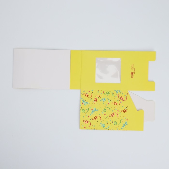 Коробка подарочная складная с 3D эффектом, упаковка, &laquo;С Днем рождения!&raquo;, 11 х 11 х 13 см