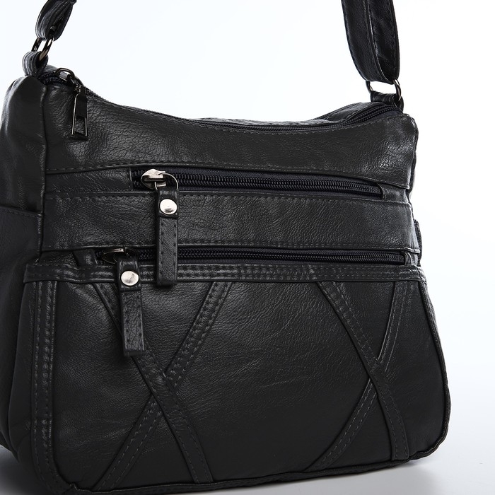 Сумка-мешок на молнии, цвет серый Сумка-мешок на молнии, цвет серый