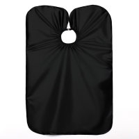 Накидка парикмахерская двусторонняя, цвет серебристый/чёрный Накидка парикмахерская двусторонняя, цвет серебристый/чёрный