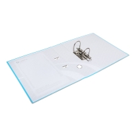 Папка-регистратор А4, 75 мм, Calligrata, ПВХ, тиснение "лен", металлическая окантовка, карман на корешок, собранная, голубая, микс Папка-регистратор А4, 75 мм, Calligrata, ПВХ, тиснение "лен", металлическая окантовка, карман на корешок, собранная, голубая, микс