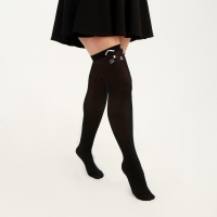 Карнавальный чулки &laquo;Кошечка&raquo;, цвет чёрный, р. М