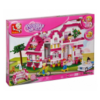 Конструктор &laquo;Розовая мечта: загородная вилла&raquo;, 726 деталей