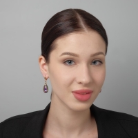 Серьги со стразами &laquo;Иллюзион&raquo; капля крупная, цвет бело-бензиновый в золоте