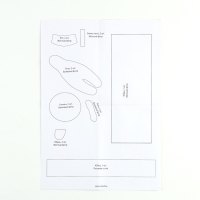 Набор для шитья. Кукла из фетра своими руками &laquo;Принцесса&raquo; с наполнителем