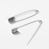 Булавки английские, 22 мм, 2000 шт, цвет серебряный Булавки английские, 22 мм, 2000 шт, цвет серебряный