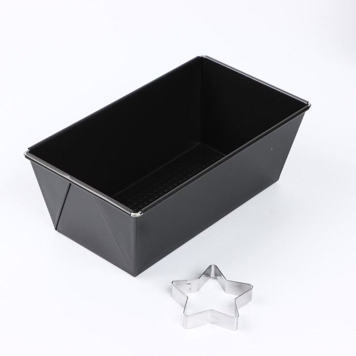 Новый год. Набор для выпечки кекса &laquo;Звездочка&raquo;, 2 предмета