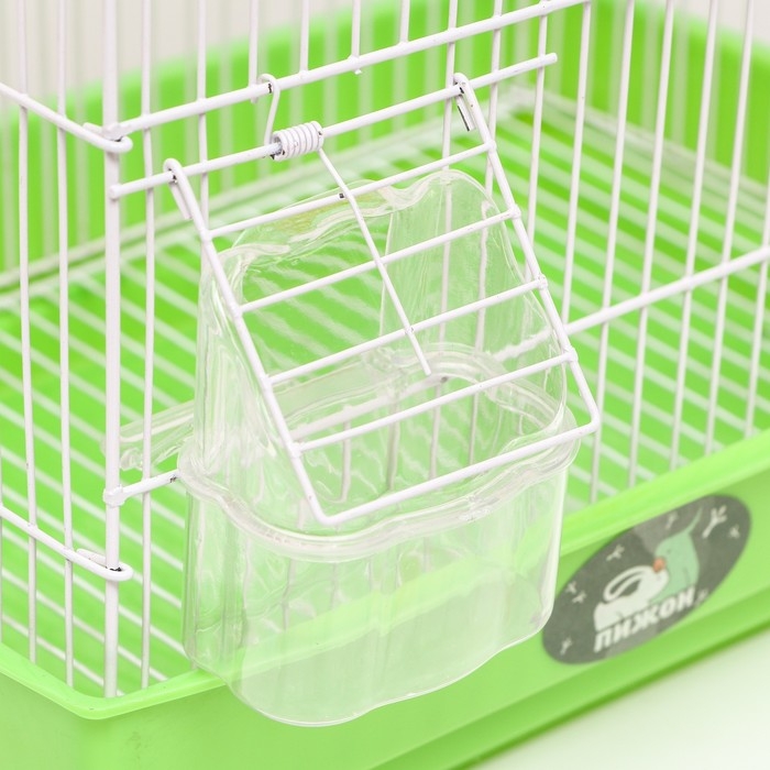 Клетка для птиц укомплектованная Bd-2/1d, 32 х 22 х 45 см, зелёная Клетка для птиц укомплектованная Bd-2/1d, 32 х 22 х 45 см, зелёная