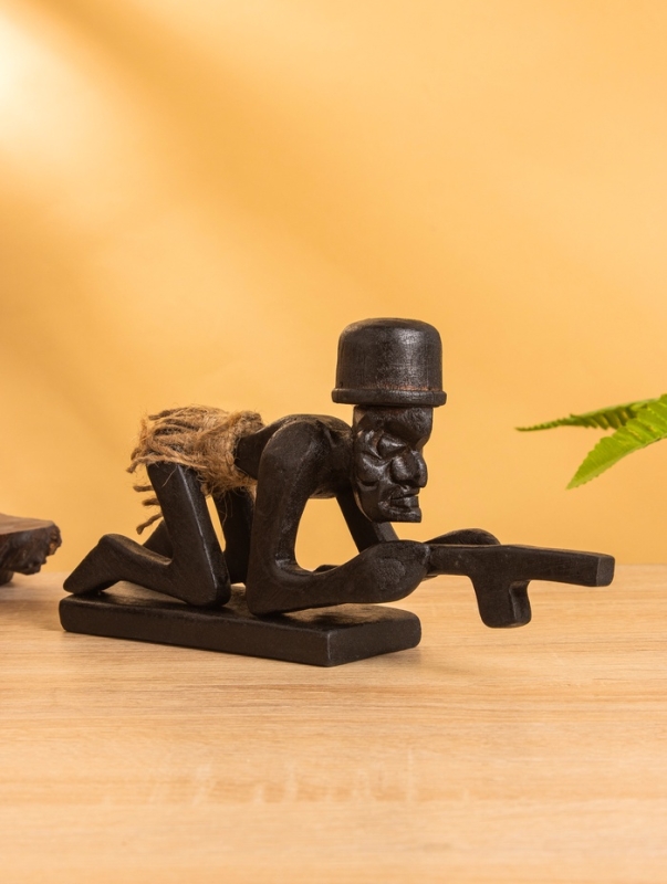 Сувенир &laquo;Абориген солдат&raquo;, 5&times;12&times;23 см, дерево