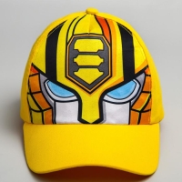 Кепка детская для мальчика, жёлтая, размер 52-56, &laquo;Трансформеры&raquo;