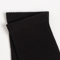 Носки, цвет чёрный, размер 23-25 (37-40)