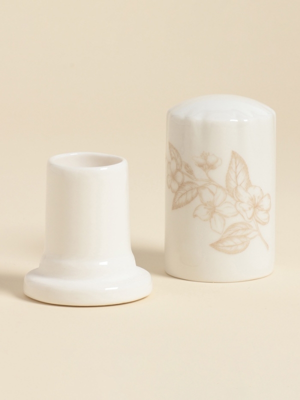 Подставка для зубочисток SL Home &laquo;Аманде&raquo; 4,2х7,5 см, фарфор, белая