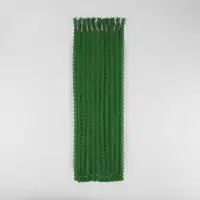 Молния &laquo;Спираль&raquo;, №3, неразъёмная, ажурная, замок автомат, 50 см, зелёная