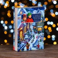 Подарочная коробка &laquo;Книга Новогодние истории&raquo;, 15.8&times;4&times;22 см