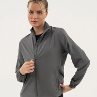 Ветровка женская Resport, р. 46, цвет серый, спортивная Ветровка женская Resport, р. 46, цвет серый, спортивная