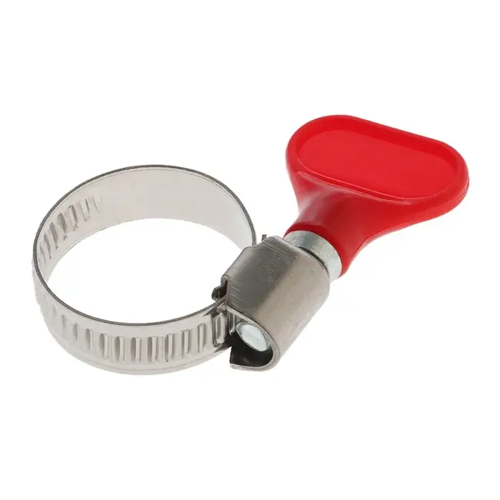 Хомут с &laquo;барашком&raquo; ZEIN engr, диаметр 16-25 мм, ширина 9 мм, нержавеющая сталь