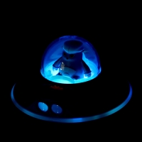 Проектор «Летающая тарелка», свет, цвета МИКС Проектор «Летающая тарелка», свет, цвета МИКС