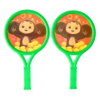 Набор игровой &laquo;Чебурашка&raquo;, ракетки, воланчик, мячик