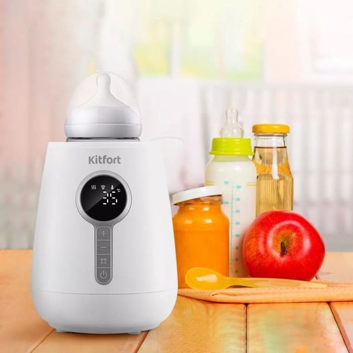 Подогреватель бутылочек Kitfort КТ-2328, 500 Вт, 0.5 л, белый Подогреватель бутылочек Kitfort КТ-2328, 500 Вт, 0.5 л, белый
