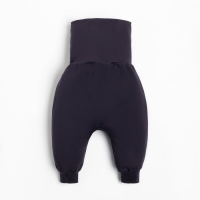 Ползунки-штанишки Крошка Я, BASIC LINE, рост 62-68 см, цвет тёмно-серый