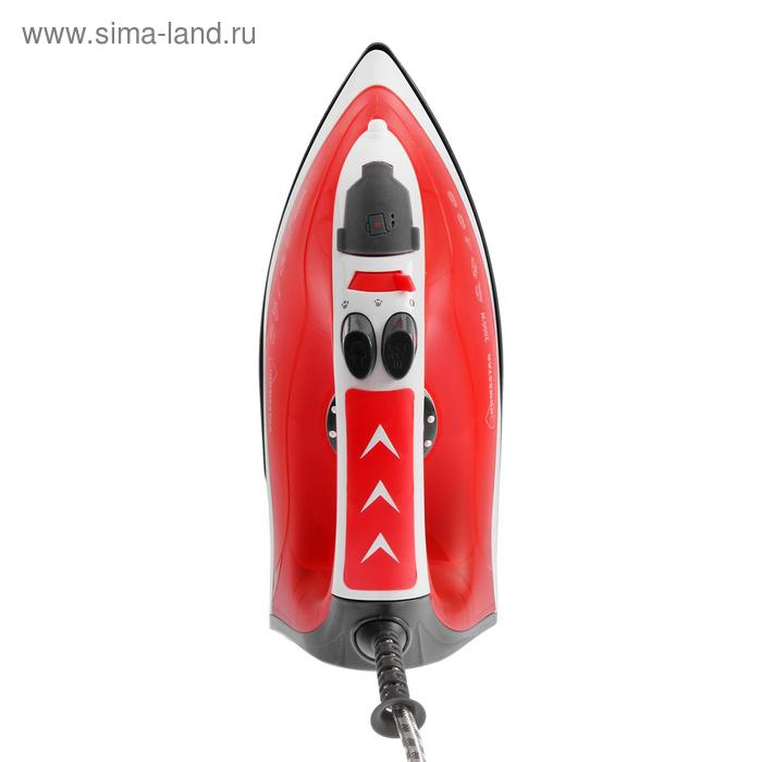 Утюг HOMESTAR HS-4003, 2000 Вт, керамическая подошва, 200 мл, бело-красный Утюг HOMESTAR HS-4003, 2000 Вт, керамическая подошва, 200 мл, бело-красный