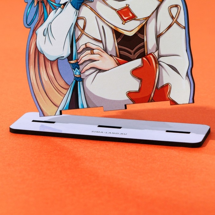 Фигурка аниме &laquo;Близнецы&raquo;, 11,4 х 14 см, дерево