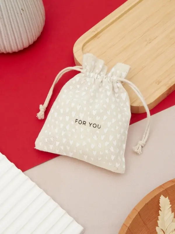 Мешочек подарочный &laquo;Нежность лён&raquo;, 10&times;12 см, бежевый