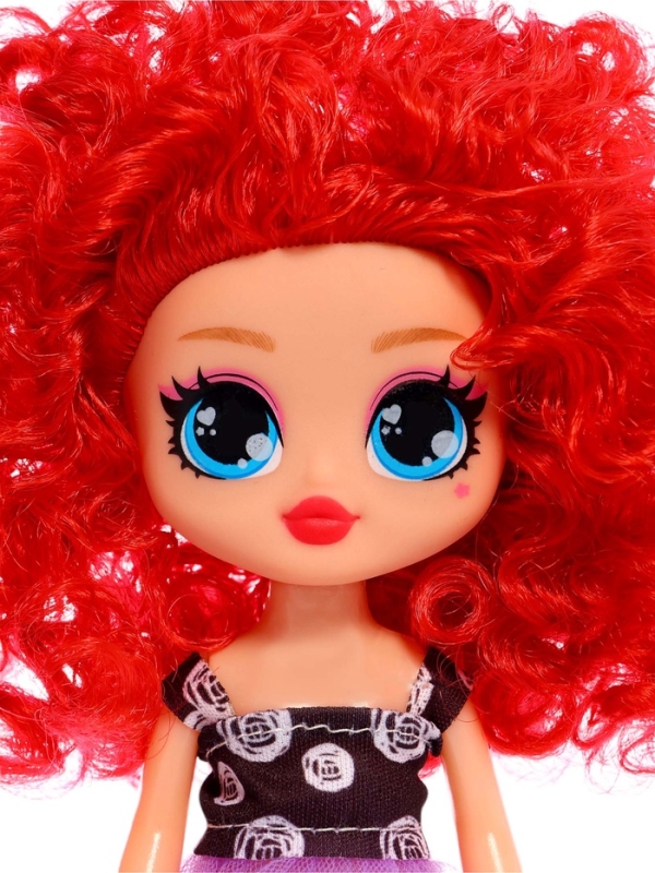 Кукла &laquo;Кудряшка Лина&raquo;, красный