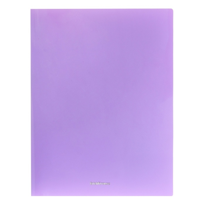 Папка на 2 кольцах А4, ErichKrause Matt Pastel, 24 мм, 600 мкм, пастель матовая, 4 вида, микс