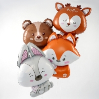 Фольгированный шар 32" &laquo;Оленёнок. Волшебный лес&raquo;, фигура