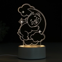 Светильник &laquo;Медвежонок&raquo;, 25 х 14 см, модель GBV-0121.