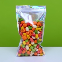 Пакет Zip-lock ПЭТ, иридисцентный, со сплошным окном, пл-й, еврослот 13 х 24 см набор 20шт