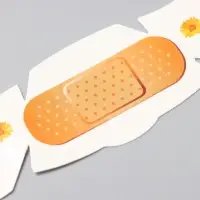 Переводная тату на тело цветная &laquo;Веснушки. Сухоцветы и лейкопластырь&raquo;, 16&times;5 см