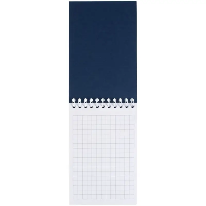 Блокнот Dali Mini в клетку, синий