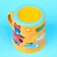 Кружка детская &laquo;Ми-Ми-Мишки&raquo; с нескользящим дном, 200 мл., цвет оранжевый