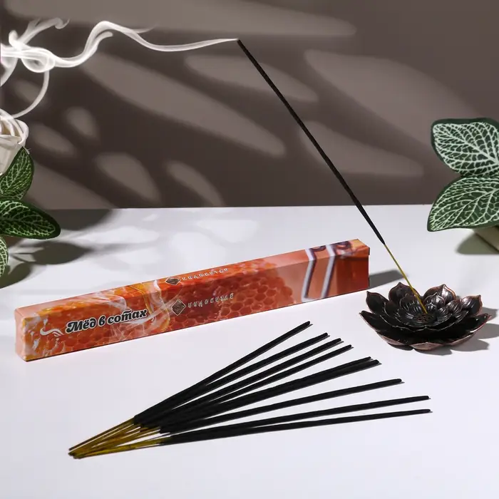 Благовония "Очарование востока Мёд в сотах", 20 палочек в упаковке