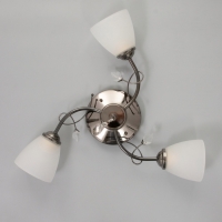 Люстра "Том" 3х40Вт Е27 черный хром 56х56х26см Люстра "Том" 3х40Вт Е27 черный хром 56х56х26см