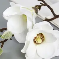 Цветы искусственные &laquo;Магнолия галант&raquo;, 56&times;11 см, белые