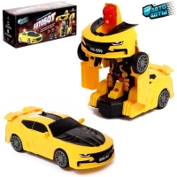 Робот-игрушка «Автобот», трансформируется, световые эффекты, русская озвучка, работает от батареек Робот-игрушка «Автобот», трансформируется, световые эффекты, русская озвучка, работает от батареек