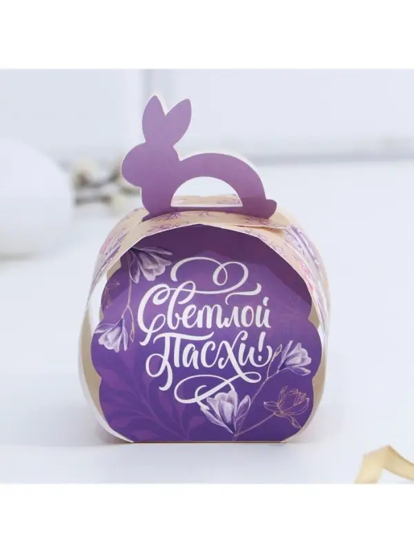 Коробка для яйца &laquo;Заяц&raquo; на пасху