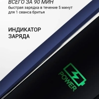 Бритва электрическая PMR 0309RC PRO 5 BLADES+